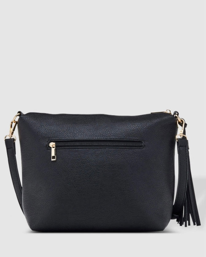 Daisy Crossbody Bag (Black Stripe)