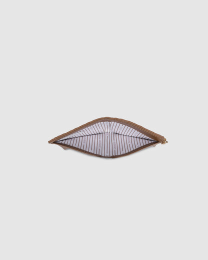 Lilly Woven Wallet (Tan)