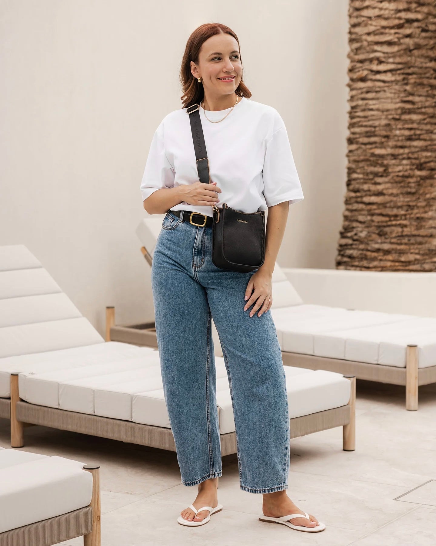 Parker Phone Crossbody Bag (Black)