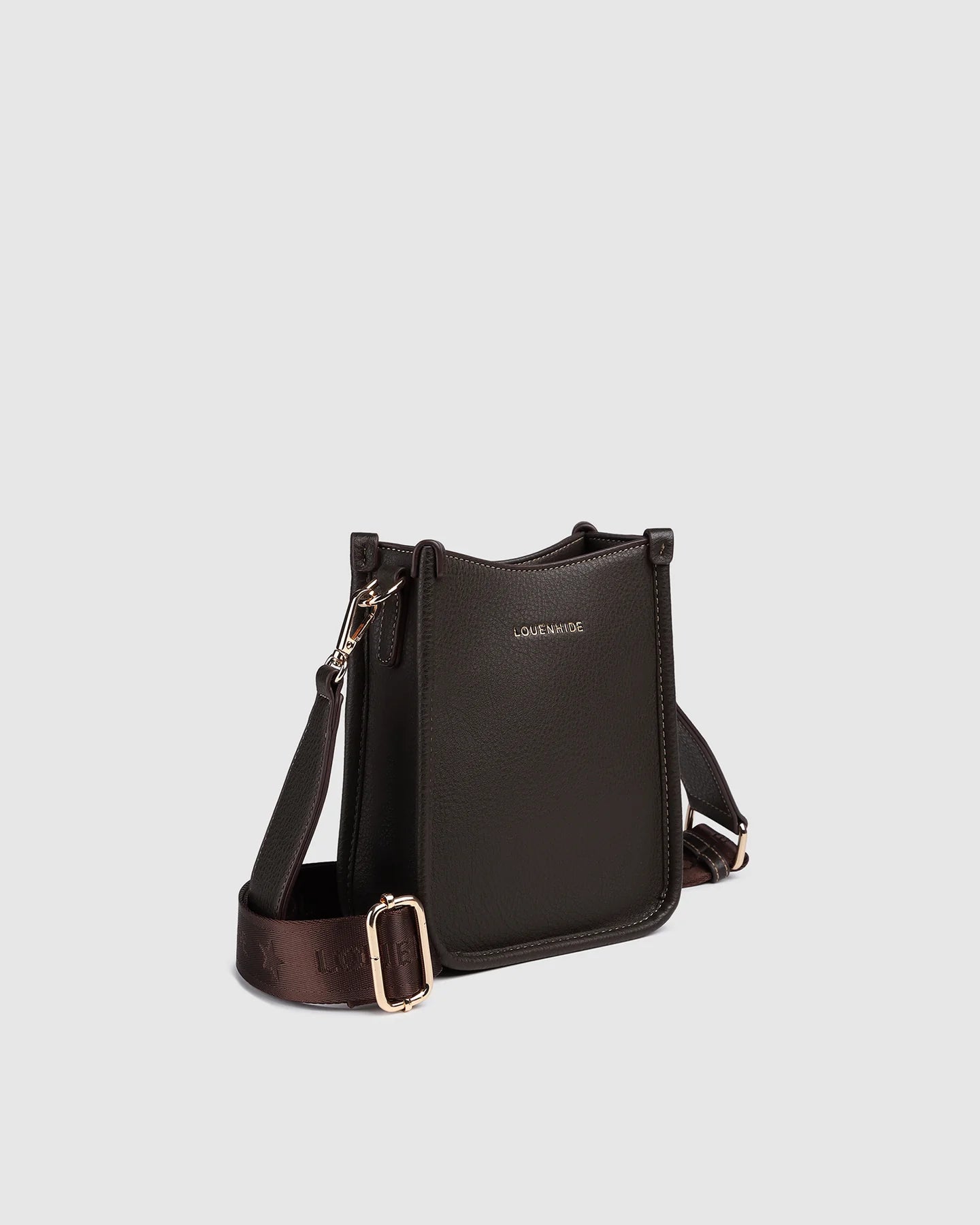 Parker Phone Crossbody Bag (Chocolate)