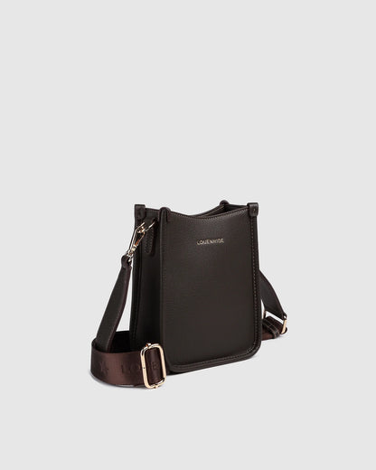 Parker Phone Crossbody Bag (Chocolate)