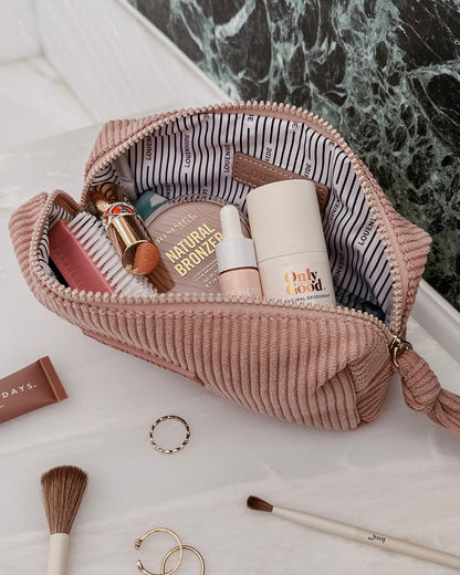 Destiny Makeup Case Duo (Blush Pink)