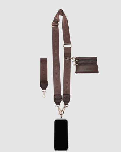 Mia Phone Converter Strap (Chocolate)