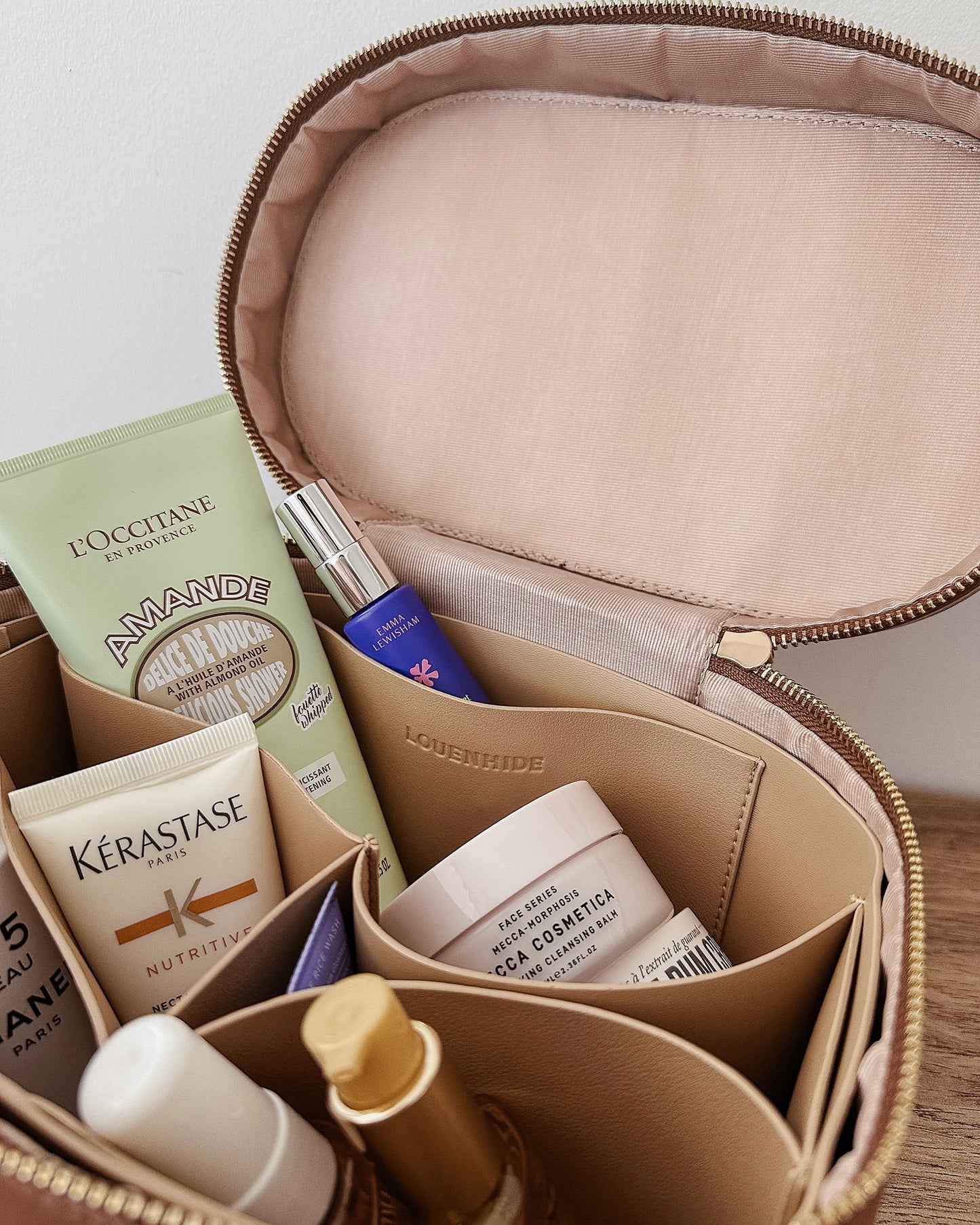 Juliette Vanity Case (Tan)