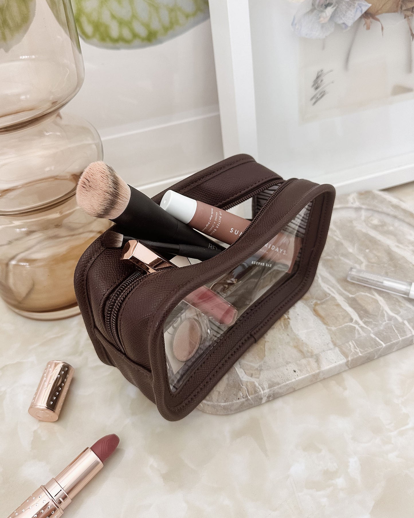 Fergie Makeup Bag Duo (Chocolate)