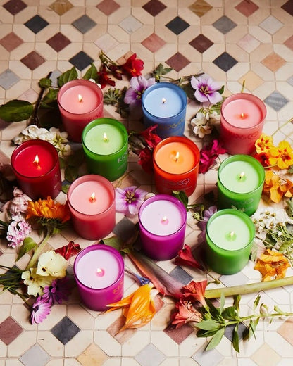 Flower Power Candle