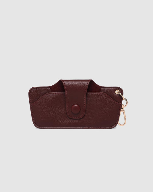 Skittle Sunglass Case (Burgundy)