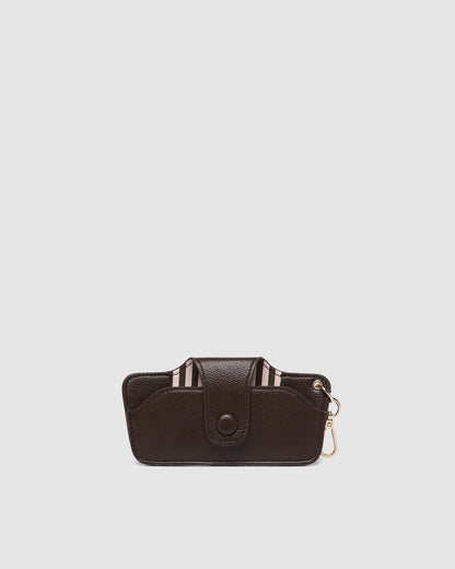 Skittle Sunglass Case (Pink/Chocolate)