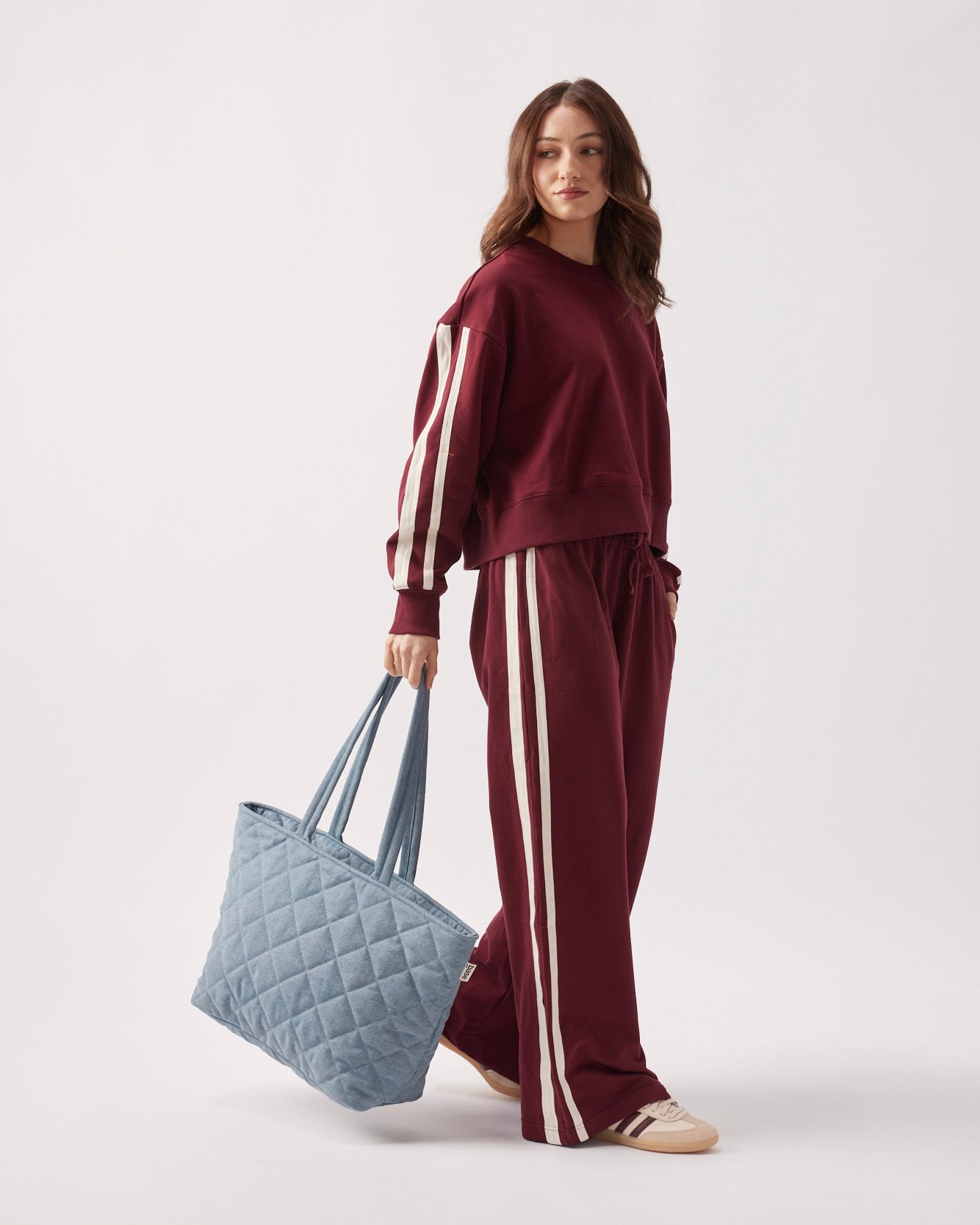 Take it Base Tote Bag (Denim/Vintage Blue)