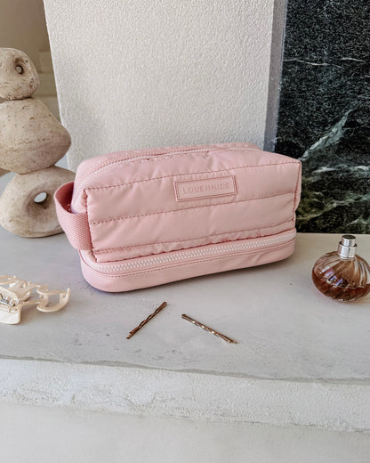 Mila Makeup Case (Baby Pink)