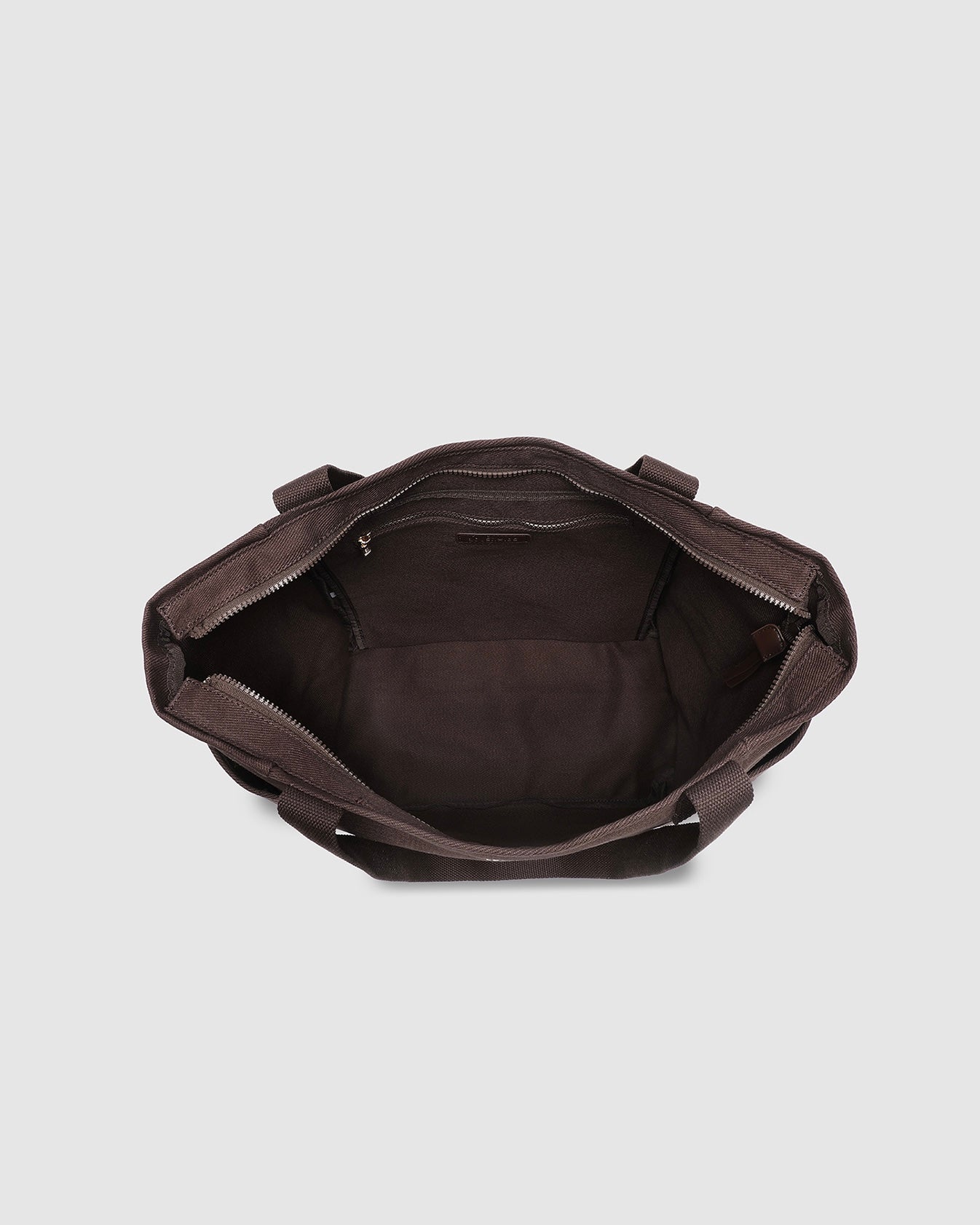 Charlotte Canvas Tote Bag (Chocolate)