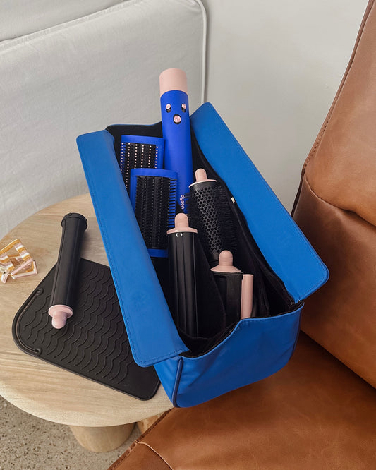 Margot Hair Tool Travel Case (Royal Blue)