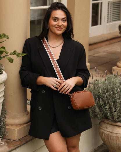 Bianca Crossbody Bag (Tan)