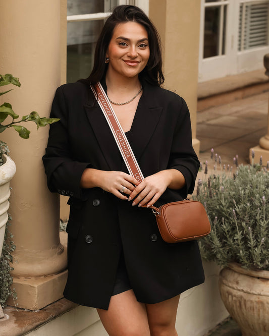 Bianca Crossbody Bag (Tan)