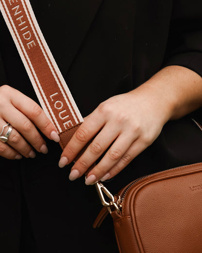 Bianca Crossbody Bag (Tan)