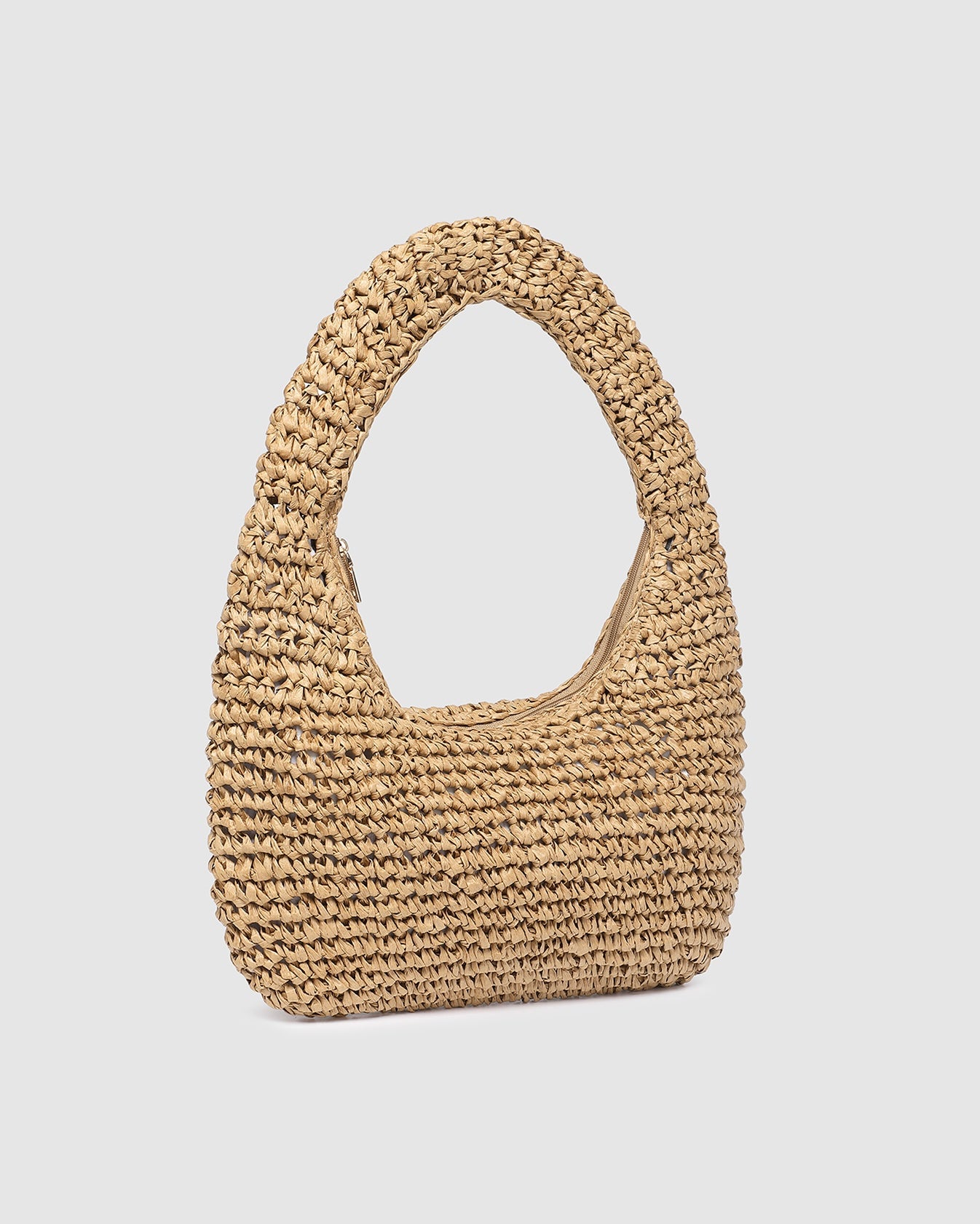 Nellie Shoulder Bag (Natural Raffia)