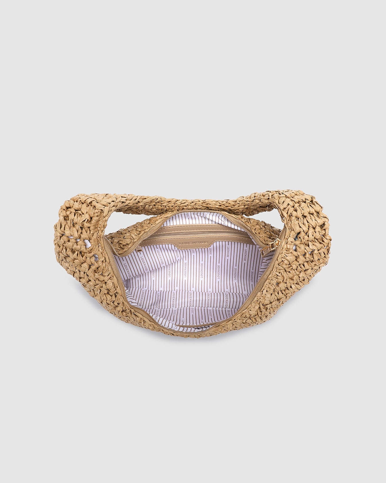 Nellie Shoulder Bag (Natural Raffia)