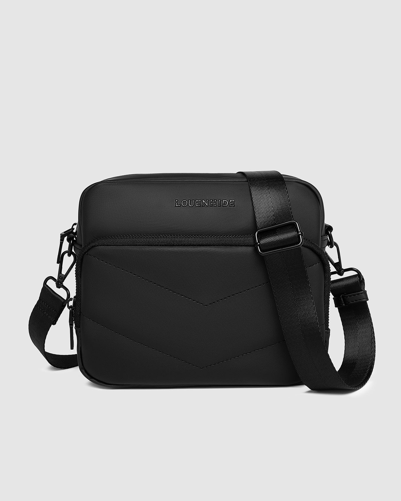 London Camera Crossbody Bag (Black)