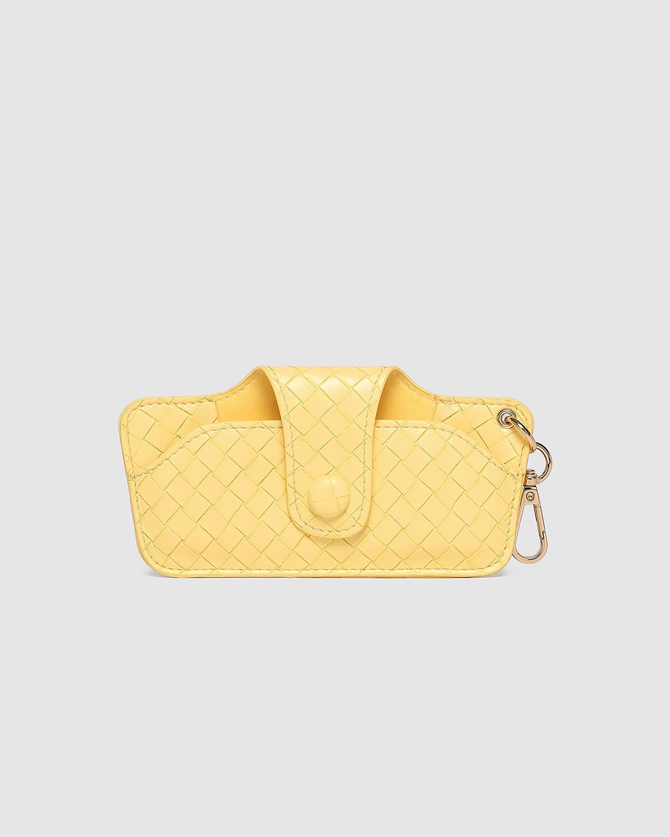 Skittle Sunglass Case (Woven Butter Yellow)