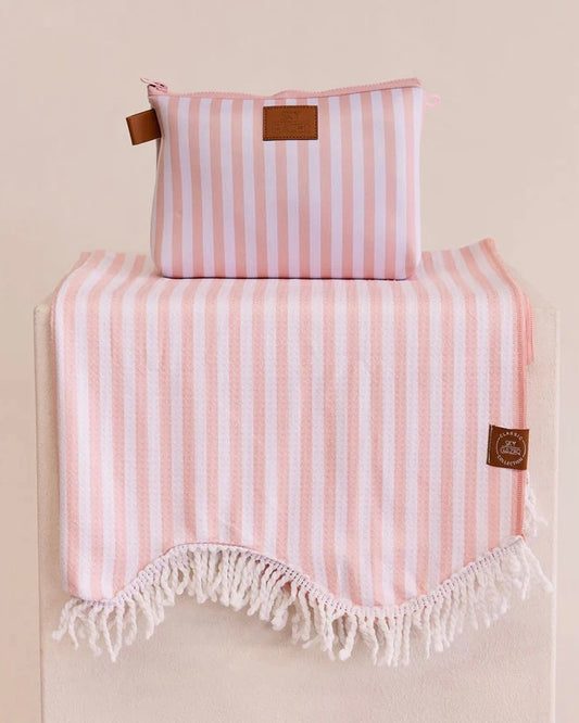 Sky Gazer Beach Towel- Classic Blush (Large)
