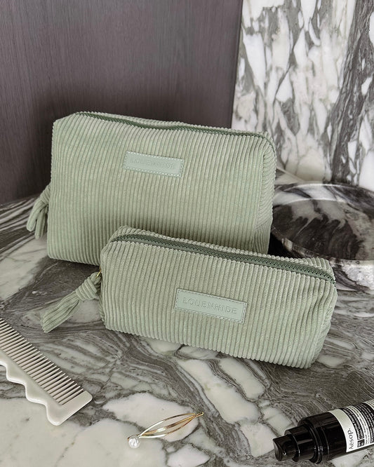 Destiny Makeup Case Duo (Sage Green)