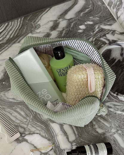 Destiny Makeup Case Duo (Sage Green)