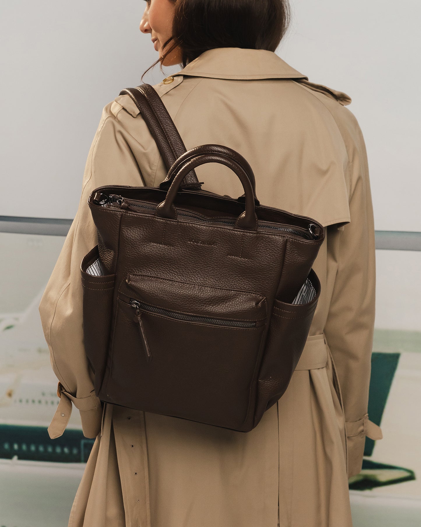 Baby Bronx Backpack (Chocolate)