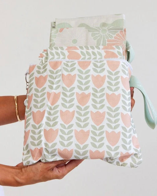 Shopper Bag & Trolley Token Set  (Green)