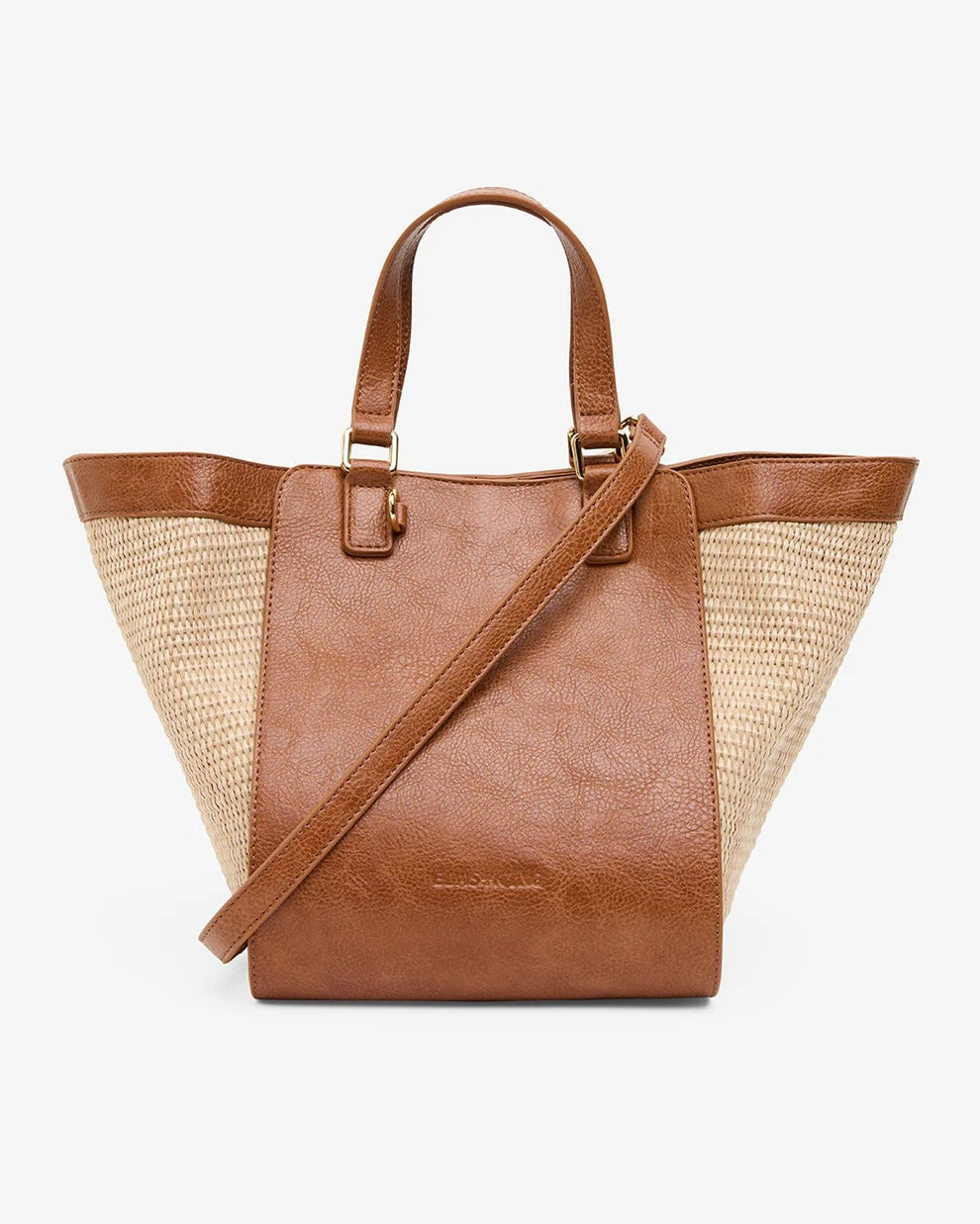 Carnegie Tote (Tan/Weave)