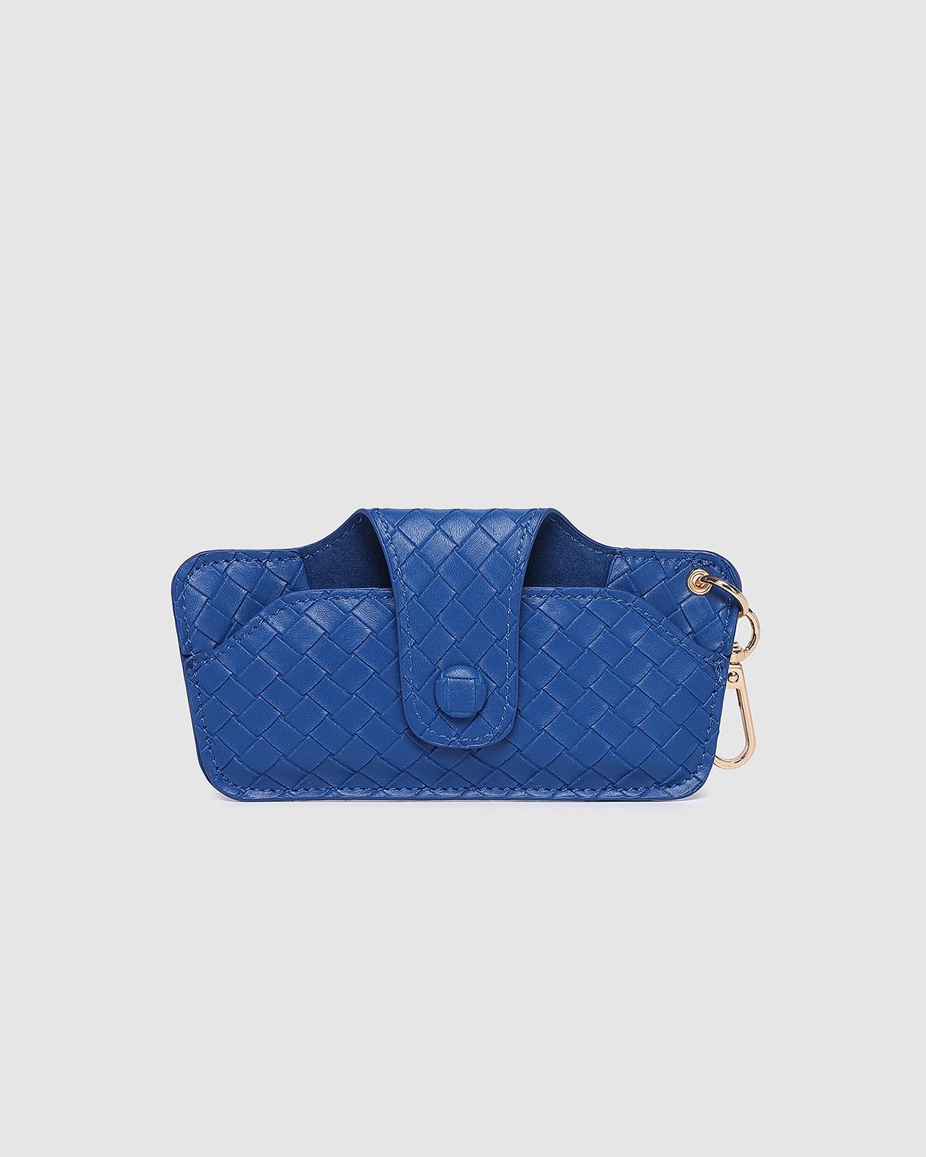 Skittle Sunglass Case (Woven Ocean Blue)