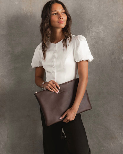 Liv Laptop Sleeve (Chocolate)