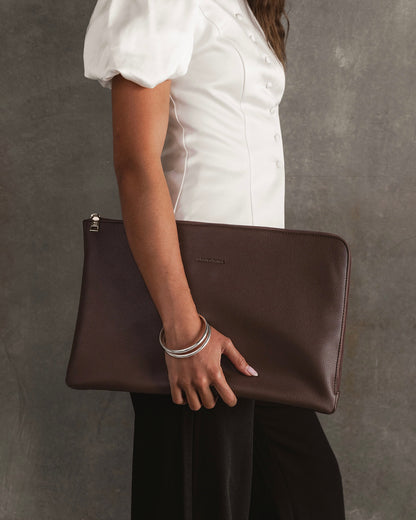 Liv Laptop Sleeve (Chocolate)