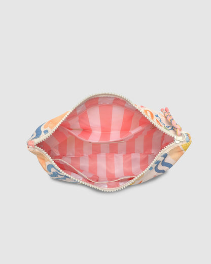 Carly Pouch/Makeup Bag (Lemon Print)