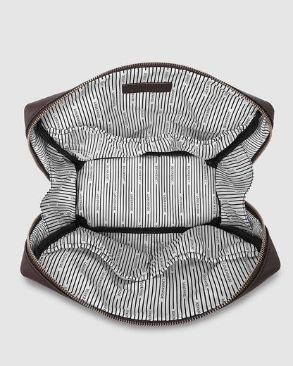 Vanessa Makeup Bag (Chocolate)