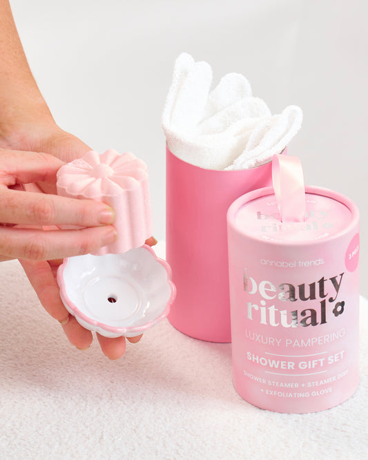 Beauty Ritual Shower Gift Set (Dusty Pink)