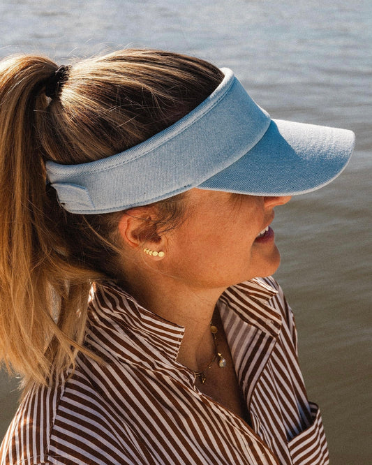 Riley Visor (Denim Chambray)