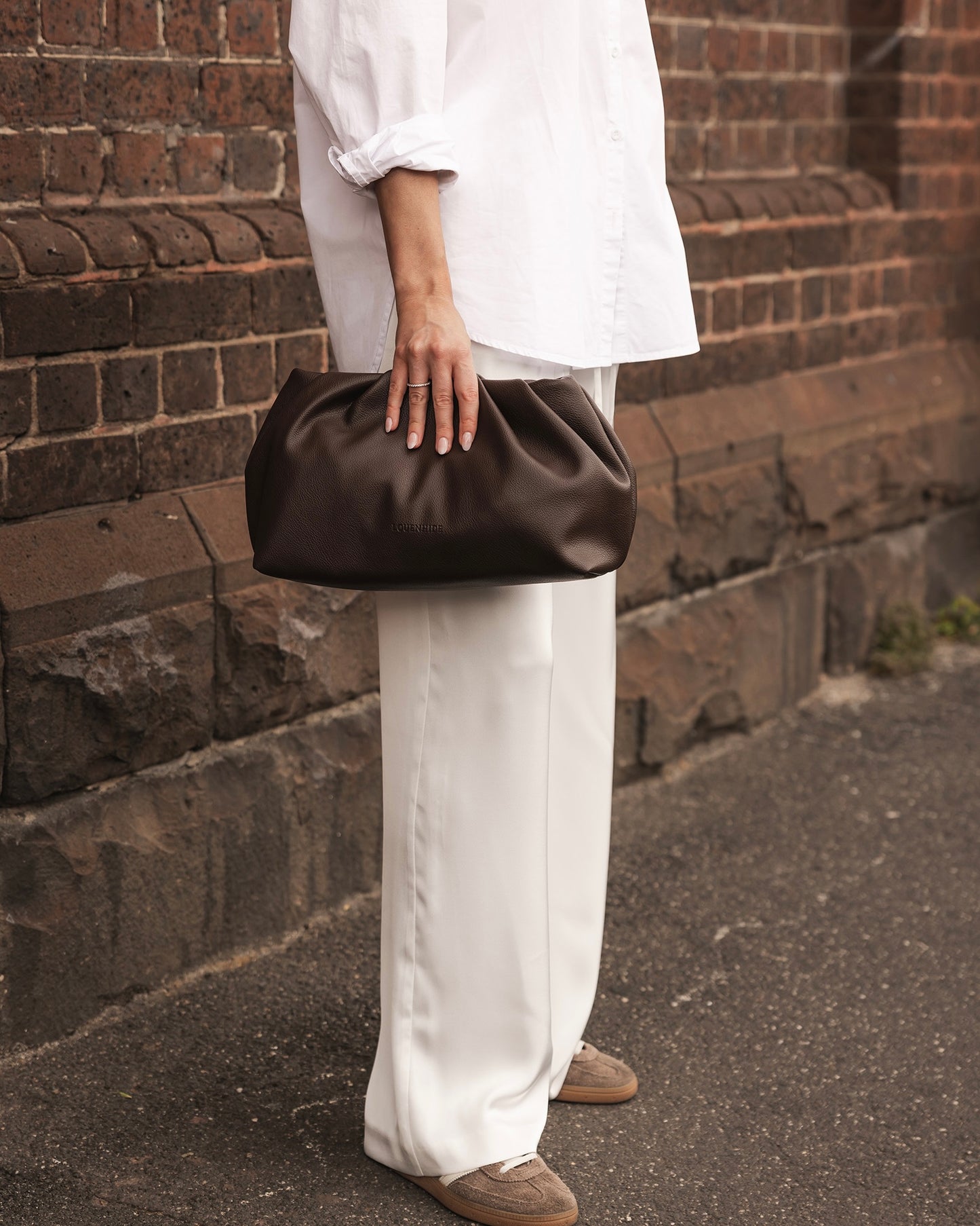 Naomi Clutch/Bag (Chocolate)
