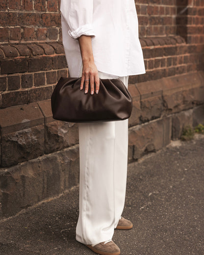 Naomi Clutch/Bag (Chocolate)