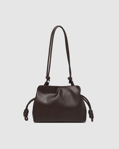 Yumi Knot Crossbody Bag (Chocolate)