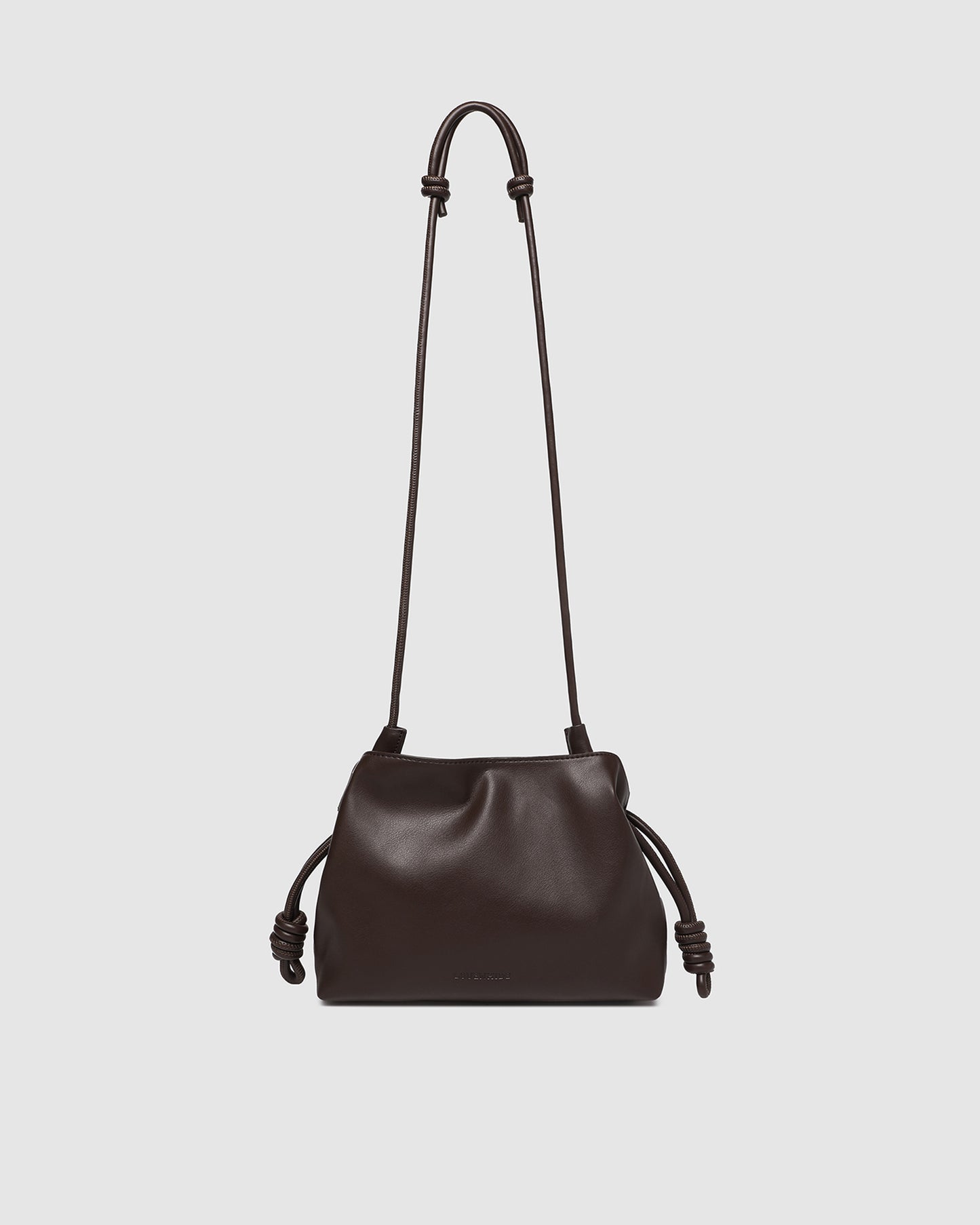 Yumi Knot Crossbody Bag (Chocolate)