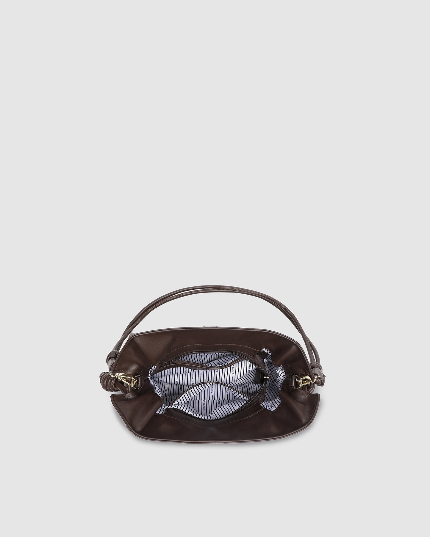 Yumi Knot Crossbody Bag (Chocolate)