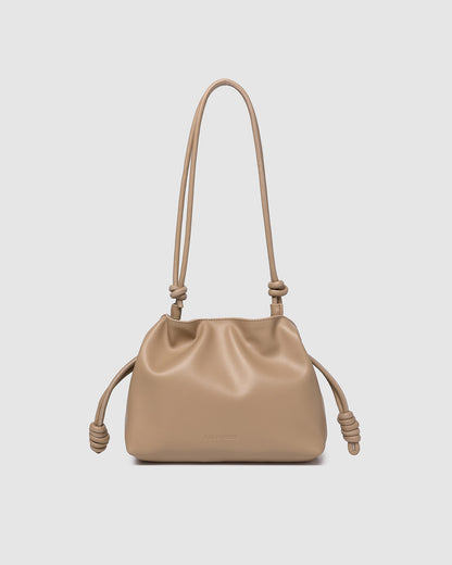 Yumi Knot Crossbody Bag (Nude)