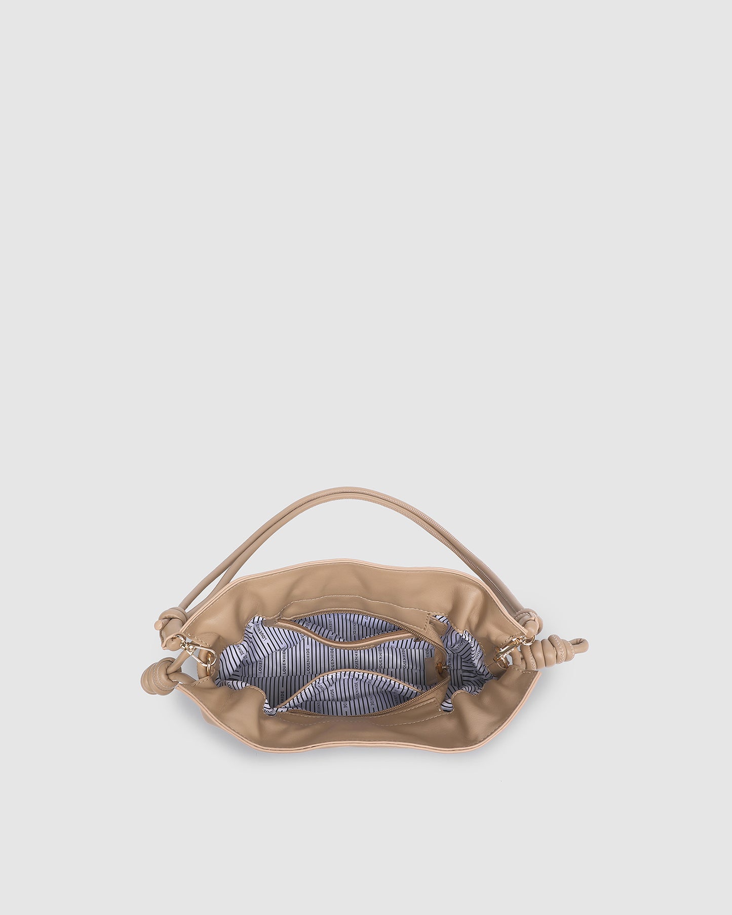 Yumi Knot Crossbody Bag (Nude)