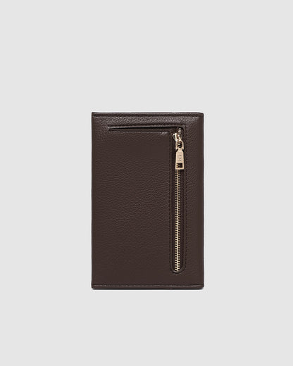 Venice Passport Holder (Chocolate)