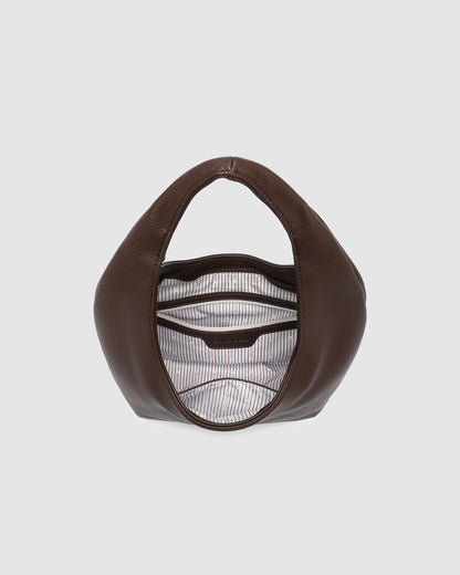 Mini Monaco Shoulder Bag (Chocolate)