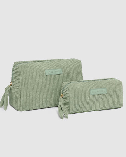 Destiny Makeup Case Duo (Sage Green)