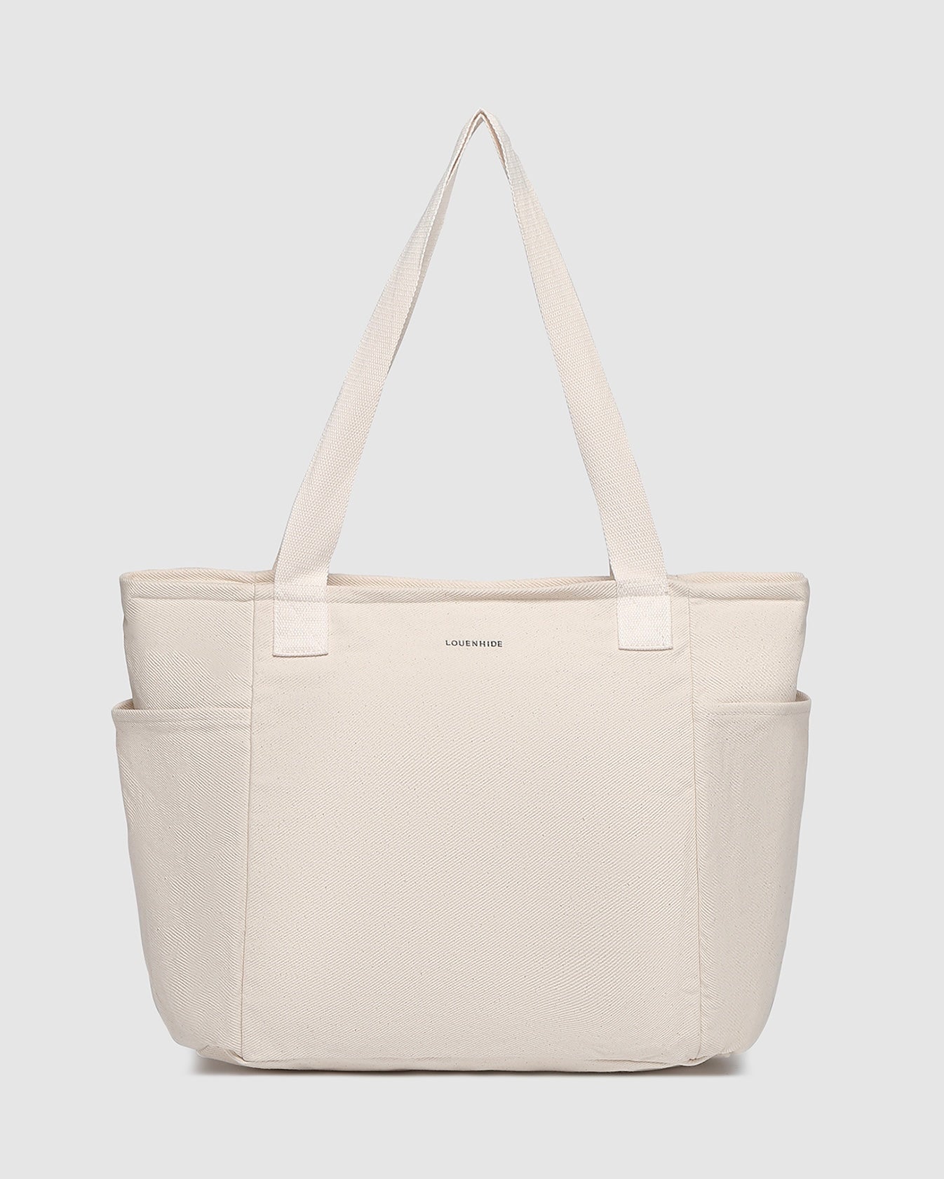 Charlotte Canvas Tote Bag (Natural)