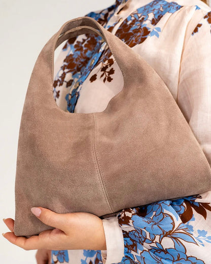 Emery Tote (Fawn Suede)