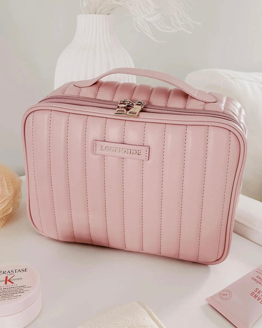 Maggie Makeup Case (Pale Pink)