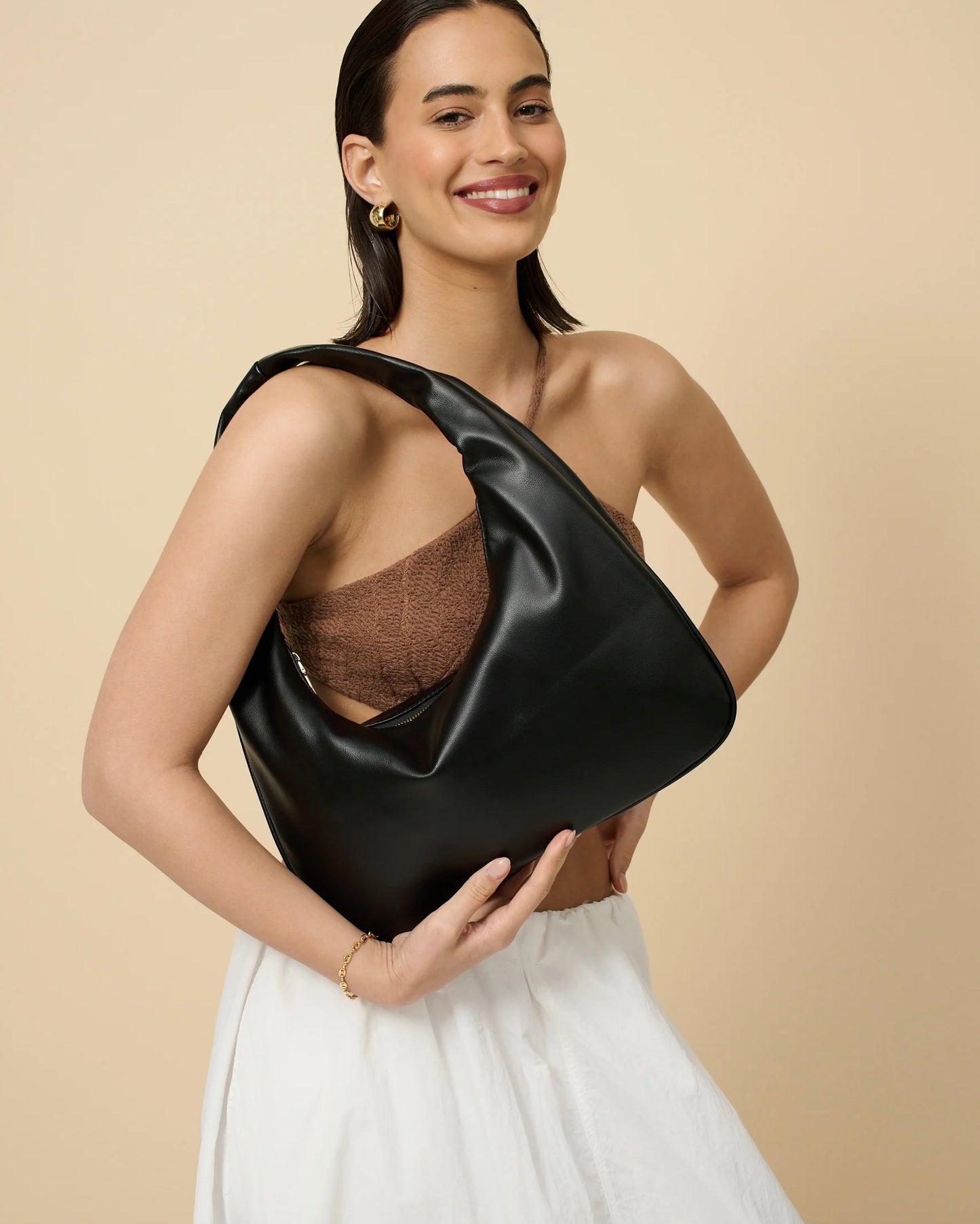 Cromwell Shoulder Bag (Black)